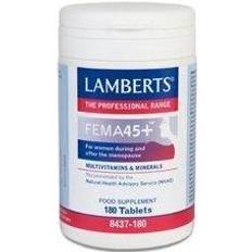 Tabletten Vitaminen en Mineralen Lamberts Fema45 180 Tablets