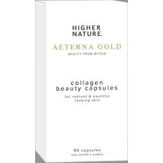 Vitamins & Supplements Higher Nature Aeterna Gold Collagen Beauty 90 Capsules 90 pcs