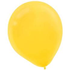 Amscan 9 in. Yellow Sunshine Latex Balloons (20-Count, 18-Pack)