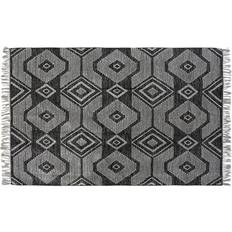 Fringes Carpets Dkd Home Decor S3027188 White, Black cm