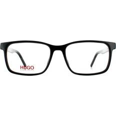 HUGO BOSS Man Glasses HUGO BOSS by Rectangular Shiny Black 90031100 One Size