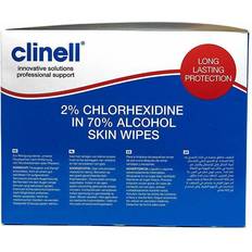 2% Chlorhexidine in 70% Alcohol Skin Wipes 200-pack