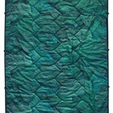 Therm-a-Rest Stellar Blanket Green Wave Blankets Green, Turquoise, Black