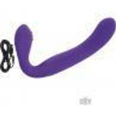 CalExotics Strap-Ons CalExotics Rechargeable Silicone Love Rider Strapless Strap-on Purple