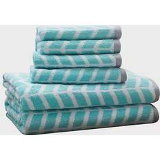 Intelligent Design Nadia 6-pack Towel Blue (137.16x71.12cm)