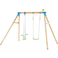 TP Toys Nagano Wooden Double Swing Set