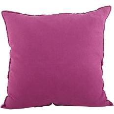 Saro Lifestyle Fringed Design Complete Decoration Pillows Pink (50.8x50.8cm)