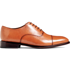 Cap Toe Low Shoes Anthony Veer Clinton - Tan