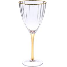 Classic Touch Textured Wine Glass 6pcs