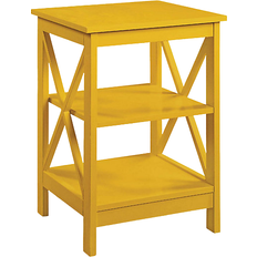 Blue Small Tables Convenience Concepts Oxford 2-Shelf Small Table 40x40cm