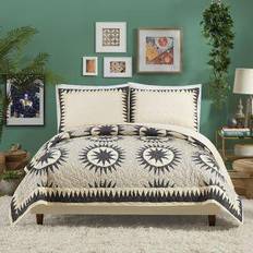 Maker's Collective Justina Blakeney Soleil Quilt Set, King Edredón Multicolor (264.16x228.6cm)