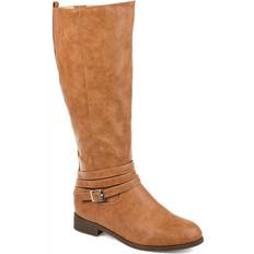 Wide Fit High Boots Journee Collection Ivie Wide Calf - Brown