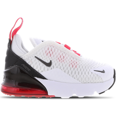 Kinderschuhe Nike Air Max 270 TD - White/Black/Siren Red/Medium Ash