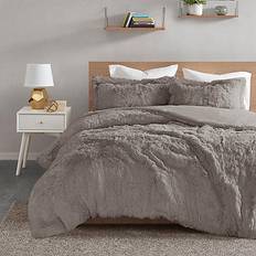 Twin Duvet Covers Intelligent Design Leena Duvet Cover Grey (228.6x167.64cm)