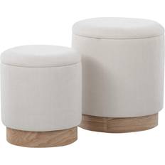 Pouffes Lumisource Marla 2-pack Pouffe 2pcs