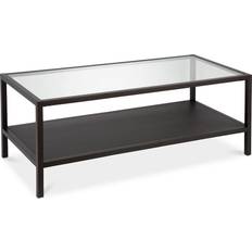 Glass Coffee Tables Hudson & Canal Rigan 114.3cm Coffee Table 50.8x114.3cm