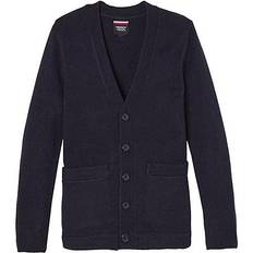 Boys Cardigans Children's Clothing French Toast Anti-Pill V-Neck Cardigan Sweater - Navy (1370)