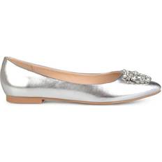 Silver - Women Ballerinas Journee Collection Renzo - Silver