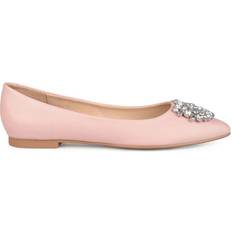 Faux Leather Ballerinas Journee Collection Renzo - Pink