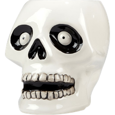 Dishwasher Safe Biscuit Jars Certified International Scaredy Cat 3D Skeleton Biscuit Jar