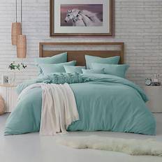 California King Duvet Covers Swift Home Crinkle Duvet Cover Green (269.24x233.68cm)