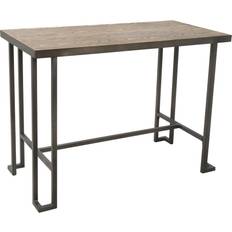 Black - Rectangle Dining Tables Lumisource Roman Dining Table