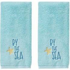 SKL Home Ocean Watercolor 2-pack Guest Towel Blue (66.04x40.64cm)