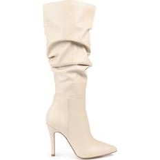 Journee Collection Sarie Medium Calf - Sand