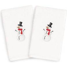 Linum Textiles Linum Snowman 2-pack Guest Towel White (76.2x40.64cm)