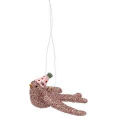 Rosa Julgranspynt Medusa Copenhagen Due Girl Suspension Christmas Tree Ornament 4cm