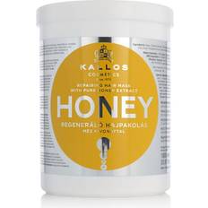 Pure honey Kallos Professional Hair Masks Honey Repairing hair mask with pure honey extract 1000ml