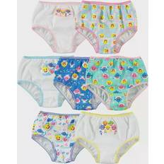 Blue Panties Children's Clothing Toddler Girl's Baby Shark Briefs 7-pack - Blue