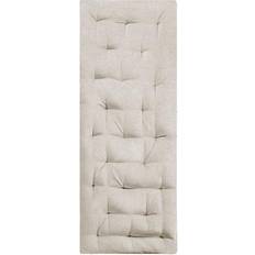 Intelligent Design Edelia Chenille Lounge Chair Cushions Beige (187.96x68.58cm)