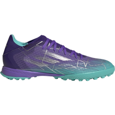 Pelouse Synthétique (TF) Chaussures de football Adidas X Speedflow.3 Turf M - Purple Rush/Silver Metallic/Mint Rush