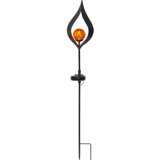 Orange Bedlamper Star Trading Melilla Bedlampe 70cm