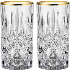 Nachtmann Juomalasit Nachtmann Noblesse Gold Lonkerolasi 375 ml Set of 2