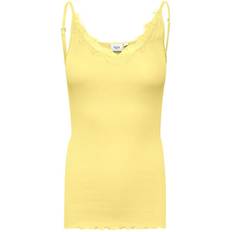 Gelb Tanktops Saint Tropez Maya Starp Top - Lemon Meringue