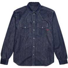 Diesel Men Shirts Diesel D Ocean Western Shirt - Dark Blue