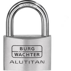 BURG WÄCHTER 36121 Cadenas 70.00 mm Fermeture Différente Aluminium Avec Serrure