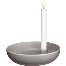 Scandi Living Candelabro Valley Ø21 cm Gris Portavelas 5cm