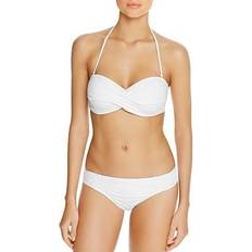 Tommy Bahama Pearl Twist Bandeau Bikini Top - White