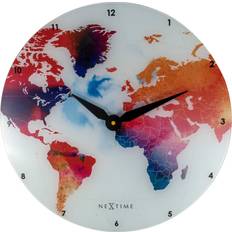Nextime Colorful World Väggklocka 43cm