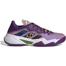 Purple Racket Sport Shoes adidas Barricade W - Rose Tone/Core Black/Glory Purple