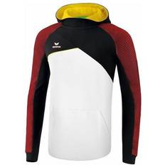 Erima Premium One 2.0 Hoody Men - White/Black/Red/Yellow