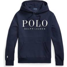 Ralph polo sweatshirt navy Polo Ralph Lauren Embroidered Logo Hooded Sweatshirt - Cruise Navy