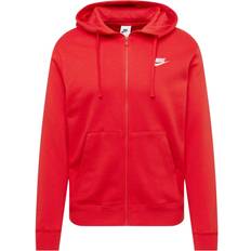 Clothing Nike Sportswear Club Fleece Full-Zip Hoodie - University Red/University Red/White