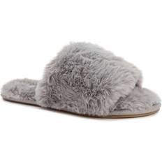 Fleece Slippers & Sandals London Fog Lilly - Gray