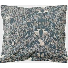 Percale Ropa de Cama Garbo&Friends Fauna Funda de almohada Verde, Gris (60x50cm)