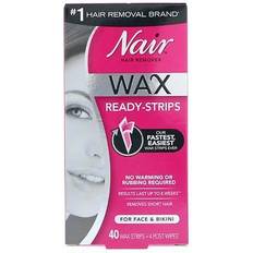 Toiletries Nair Wax Ready-Strips Face 40.0 ea 24-pack