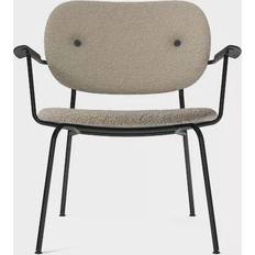 Black Lounge Chairs Menu Co with Armrest 71cm Lounge Chair 71cm